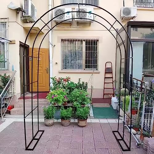 Tonnelles de jardin décoratives avec support stable pour croissance verticale des plantes