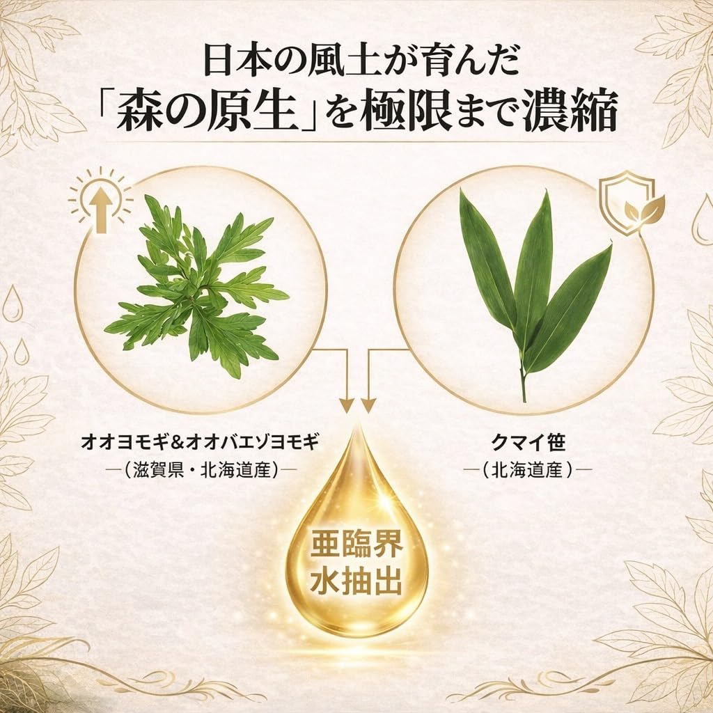 Amazon.co.jp: 【薬剤師監修】ヨモギと笹のエッセンスⅡ 国産ヨモギ