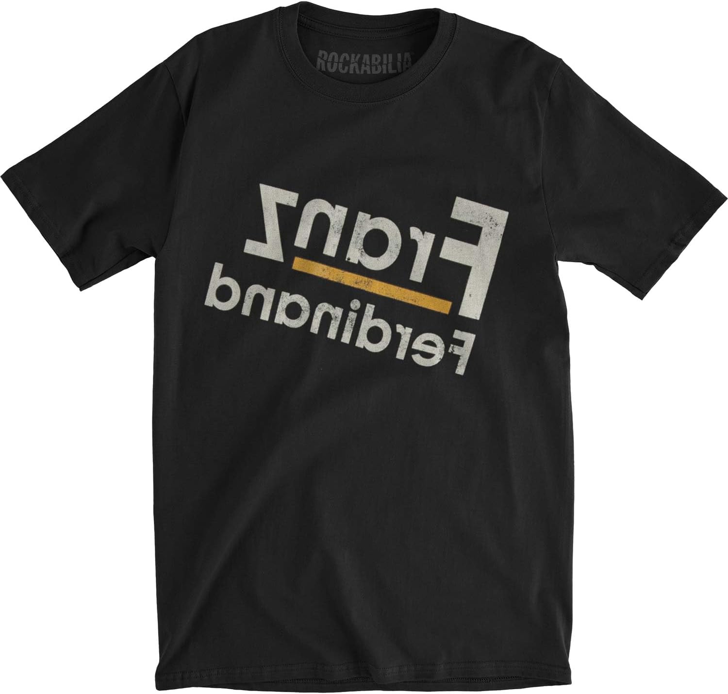 Franz Ferdinand Men's Reverse Slim Fit T-shirt Small Vintage