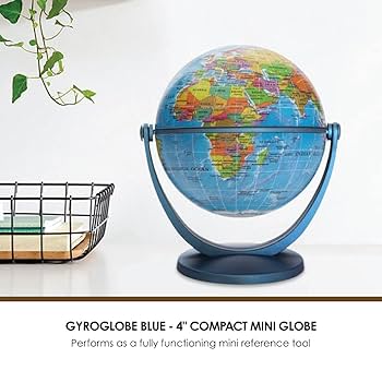 Amazon.com: Waypoint Geographic GyroGlobe World Globe, 4
