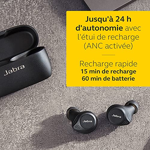 Jabra Elite 75t – Écouteurs Bluetooth avec réduction de bruit active et autonomie élevée de la batterie pour appels et… - Les Beatles, Paul McCartney, John Lennon, RIngo Starr, George Harrison Jabra Elite 75t – Écouteurs Bluetooth avec réduction de bruit active et autonomie élevée de la batterie pour appels et… – Image 5