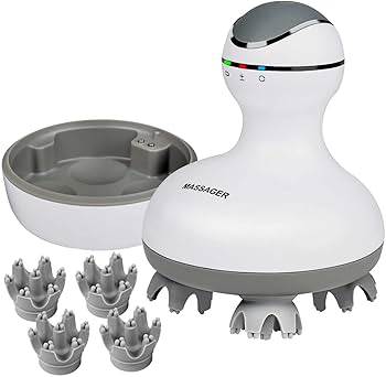 エルゴノミックフェイシャルマッサージ器 Amazon.com: cotsoco Electric Scalp Head Massager, Scalp Hair