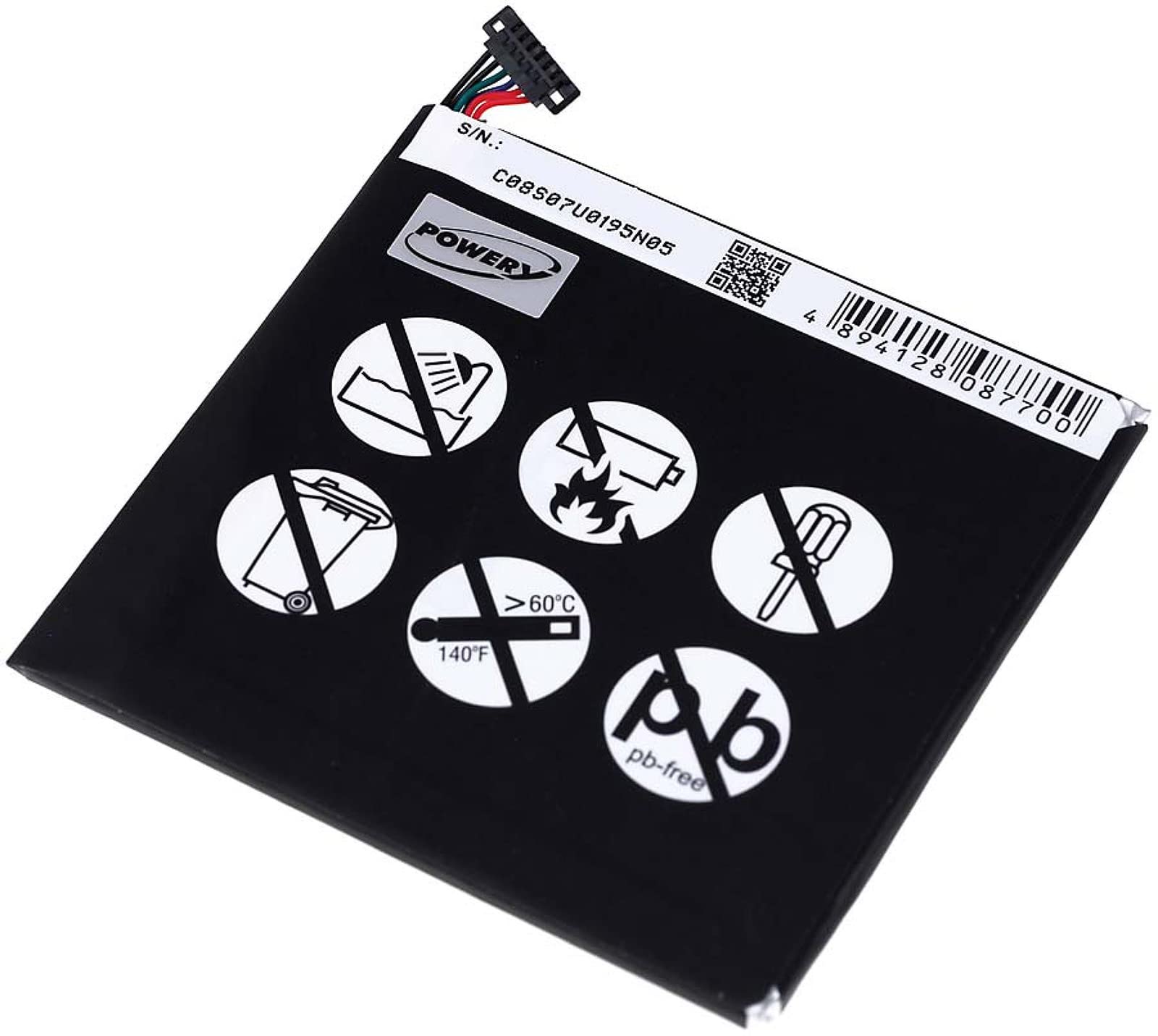 Longer Lifespan 3.8V Li-Polymer Battery LP554791