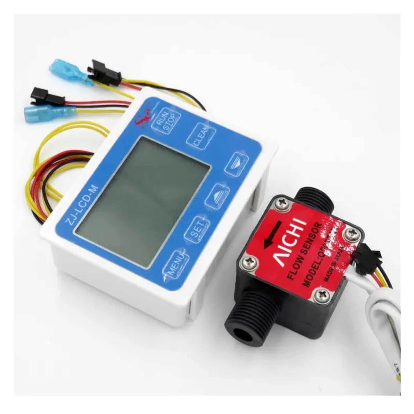 Medidor de flujo de agua Pantalla Digital G1/2, Sensor De Flujo De Aceite Y Combustible Líquido, Medidor De Líquido Y Aceite De Agua, Medidor De Flujo, Controlador Cuantitativo Totameter Estable y con