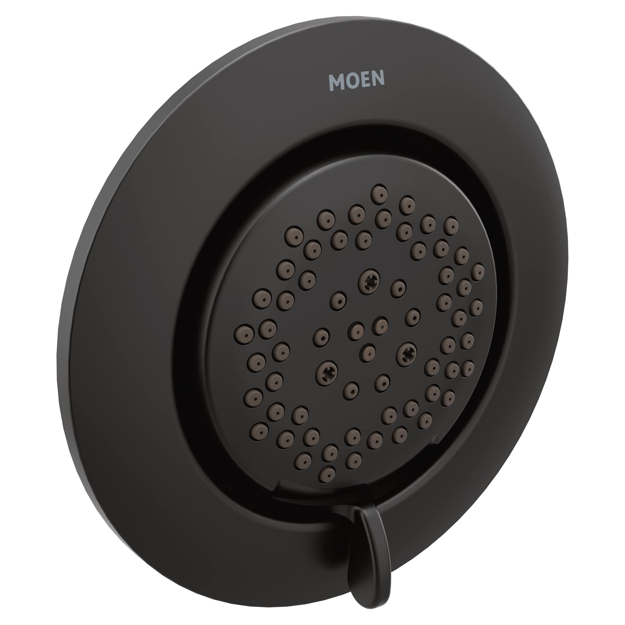 Moen Mosaic Matte Black Round Two-Function Body Spray, Valve 