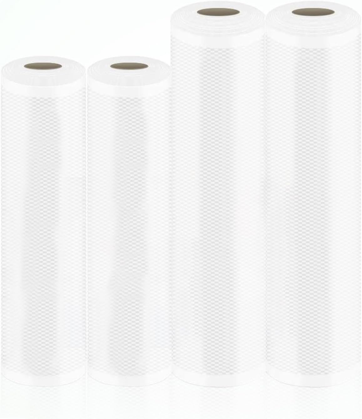 Vacuum Sealer Rolls Bags - 8.6 * 16.4" (2 Pack) and 11 * 16.4" (2 Pack)