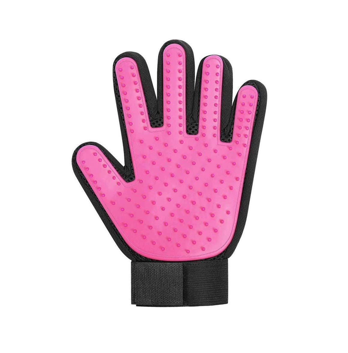 ProtosIndia.Net™ Five Finger Pet Grooming Right Hand Pink Gloves Dogs Cats Brush Massaging Hair Remover (B085LBP4WP) Amazon Price History, Amazon Price Tracker