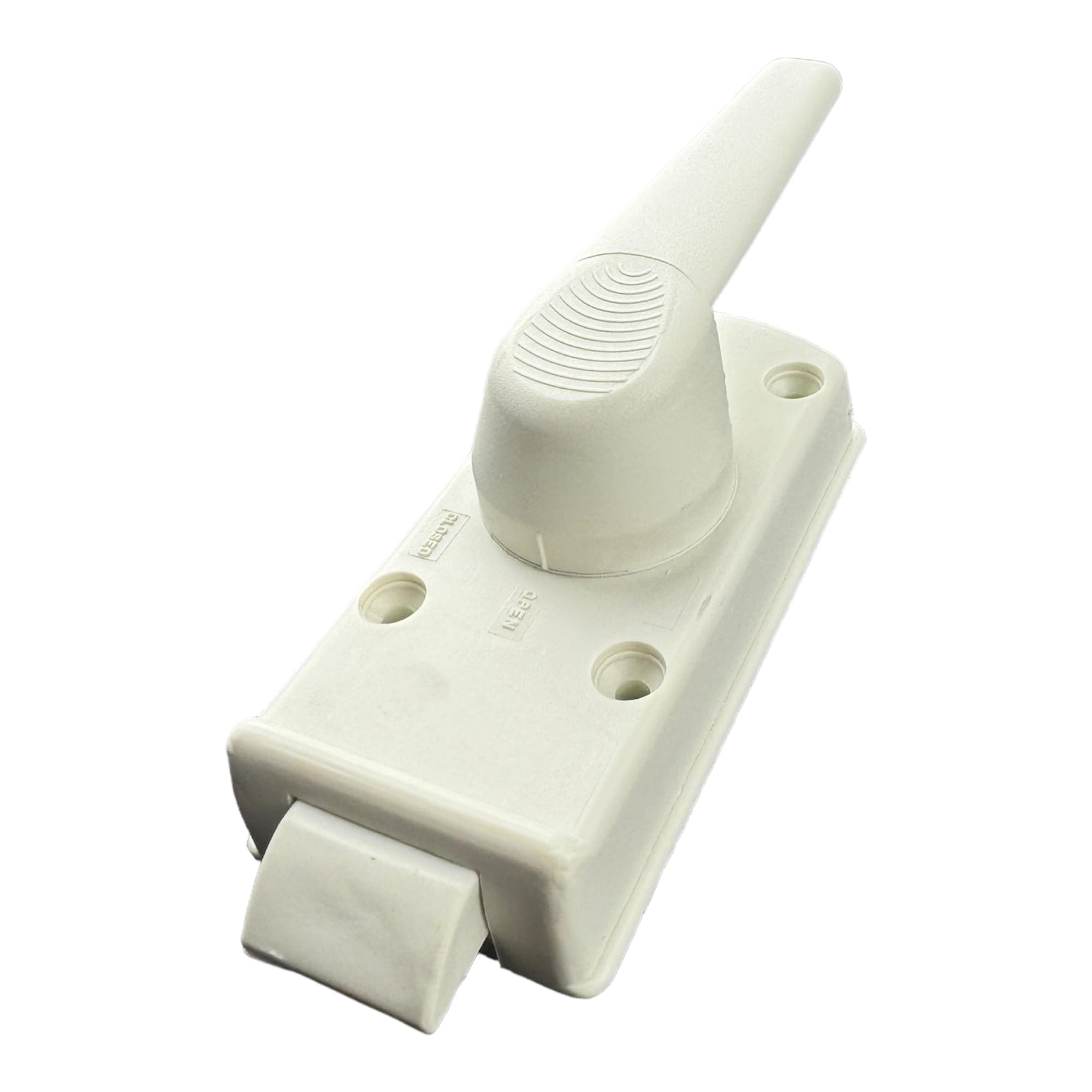 Serratura interna per porta, caravan, camper, colore: bianco