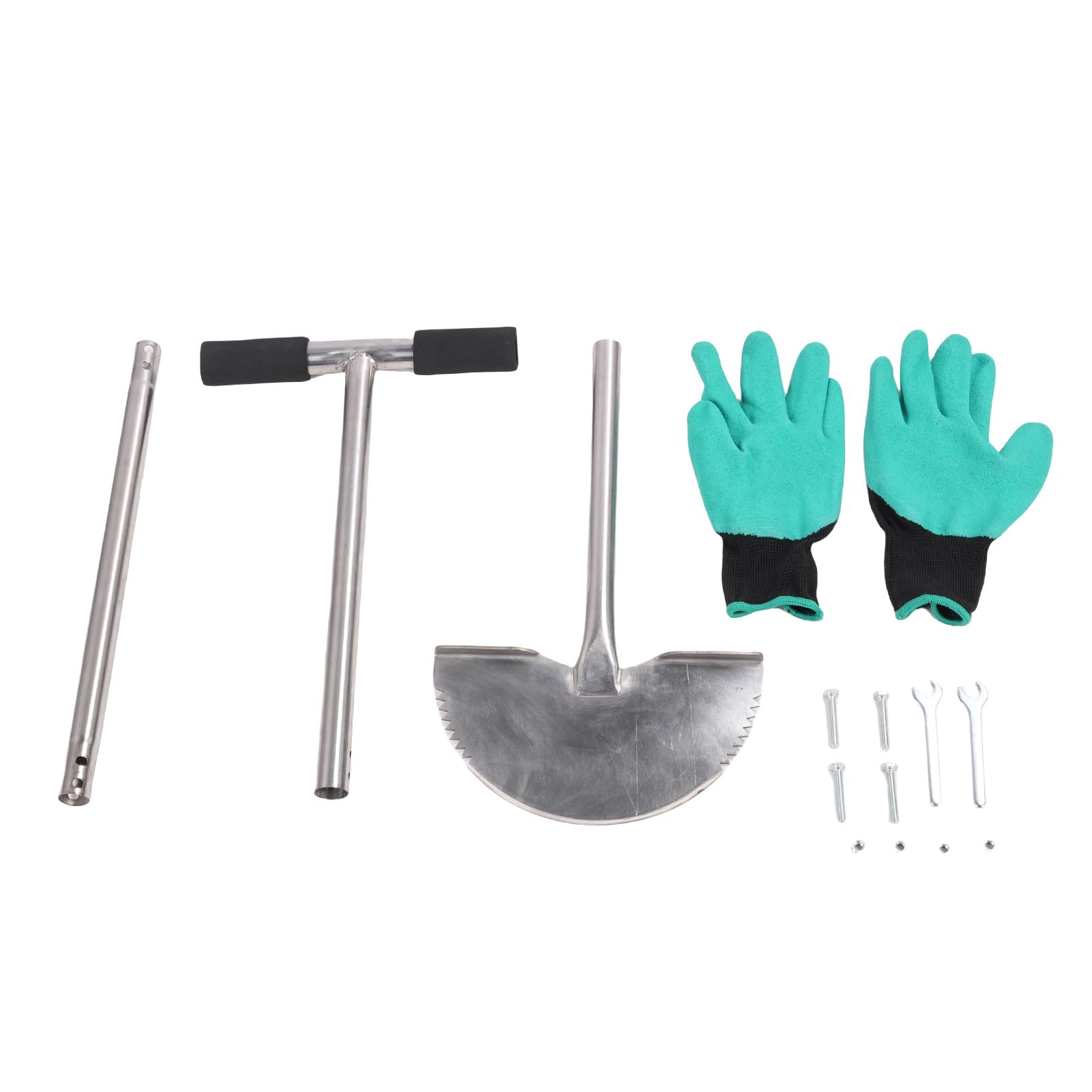 Fabater Edger de Jardín con Dientes de Sierra con Atasis, Edgers de Césped Manual, Herramienta de Bordes para Patio, Paisajismo, Macetas de Flores, Acera, Entierro de Cables, Jardín