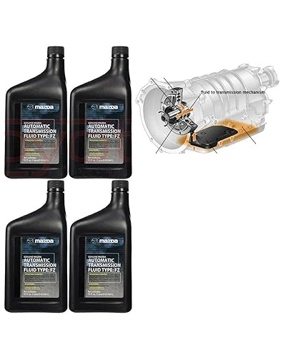 ForMazda - Líquido de transmisión automática ATF FZ, 4 cuartos de galón