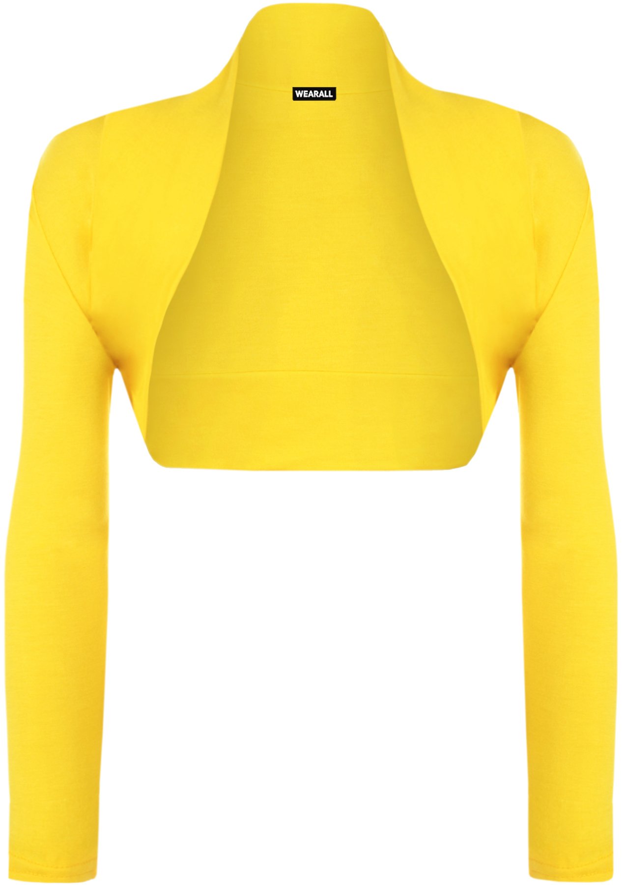 Ladies Long Sleeve Shrug Womens Bolero Cardigan Top Sizes 4-22-image-37