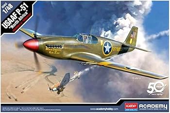 Amazon | アカデミー 1/48 アメリカ陸軍航空軍 P-51 マスタング 北