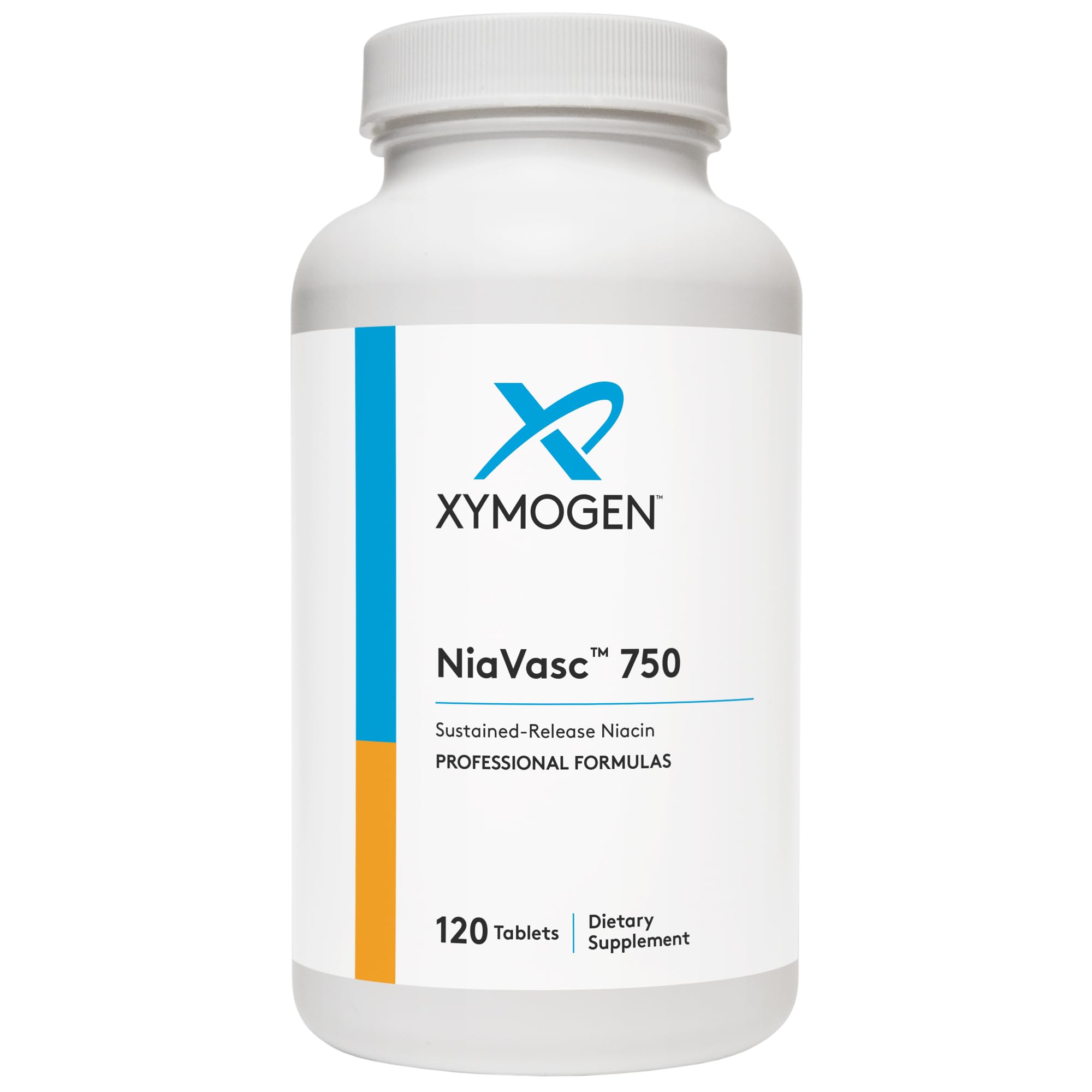 XYMOGEN NiaVasc, 120 Capsules 120 Count (Pack of 1)