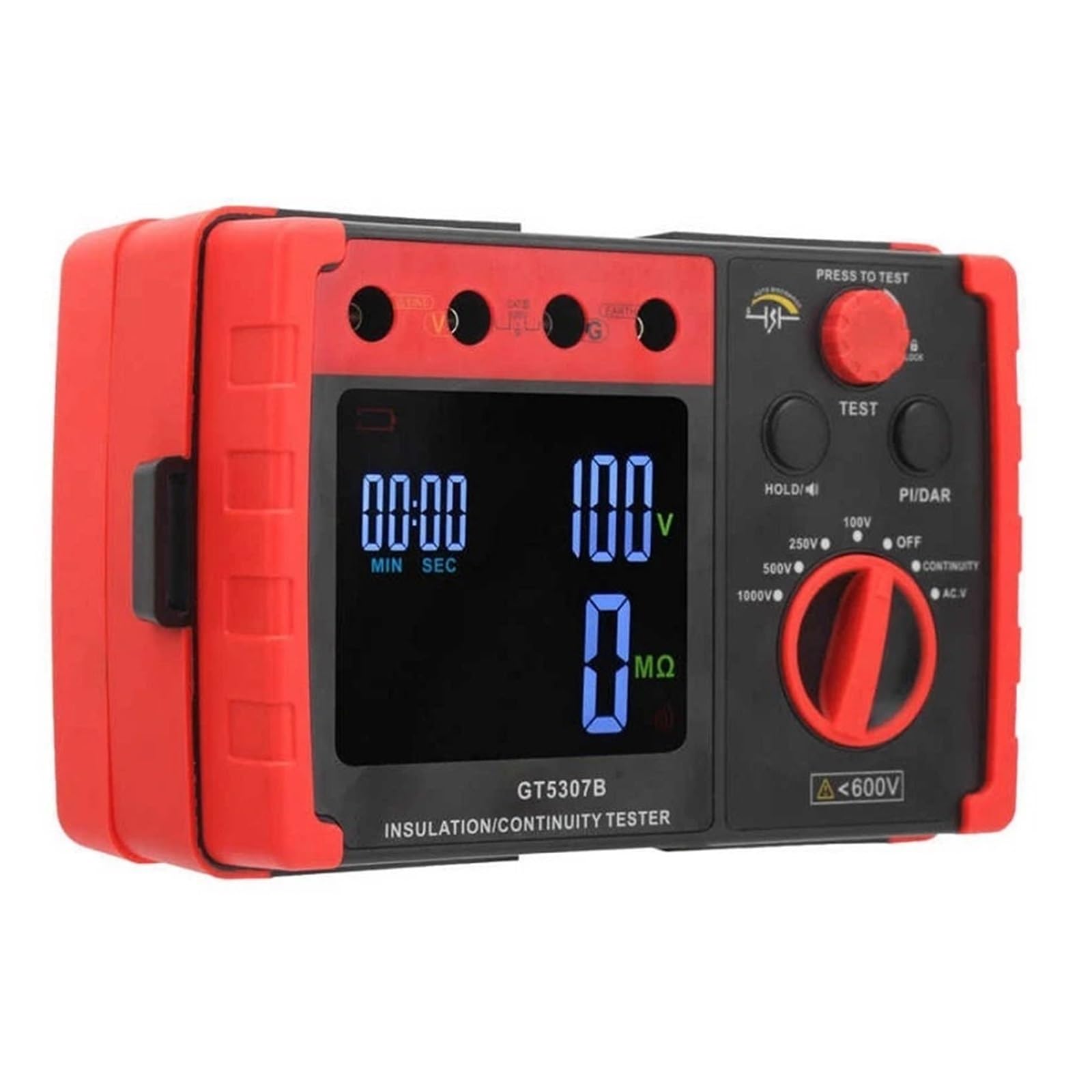 Testeur d'isolation, Testeur D'isolation/continuité De Haute Précision GT5307B Mesure Résistance Interne Avec Écran LCD