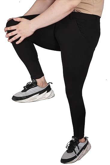 Men's Track Pants | Men Lower | Sports Fit Stretchable (J-105)