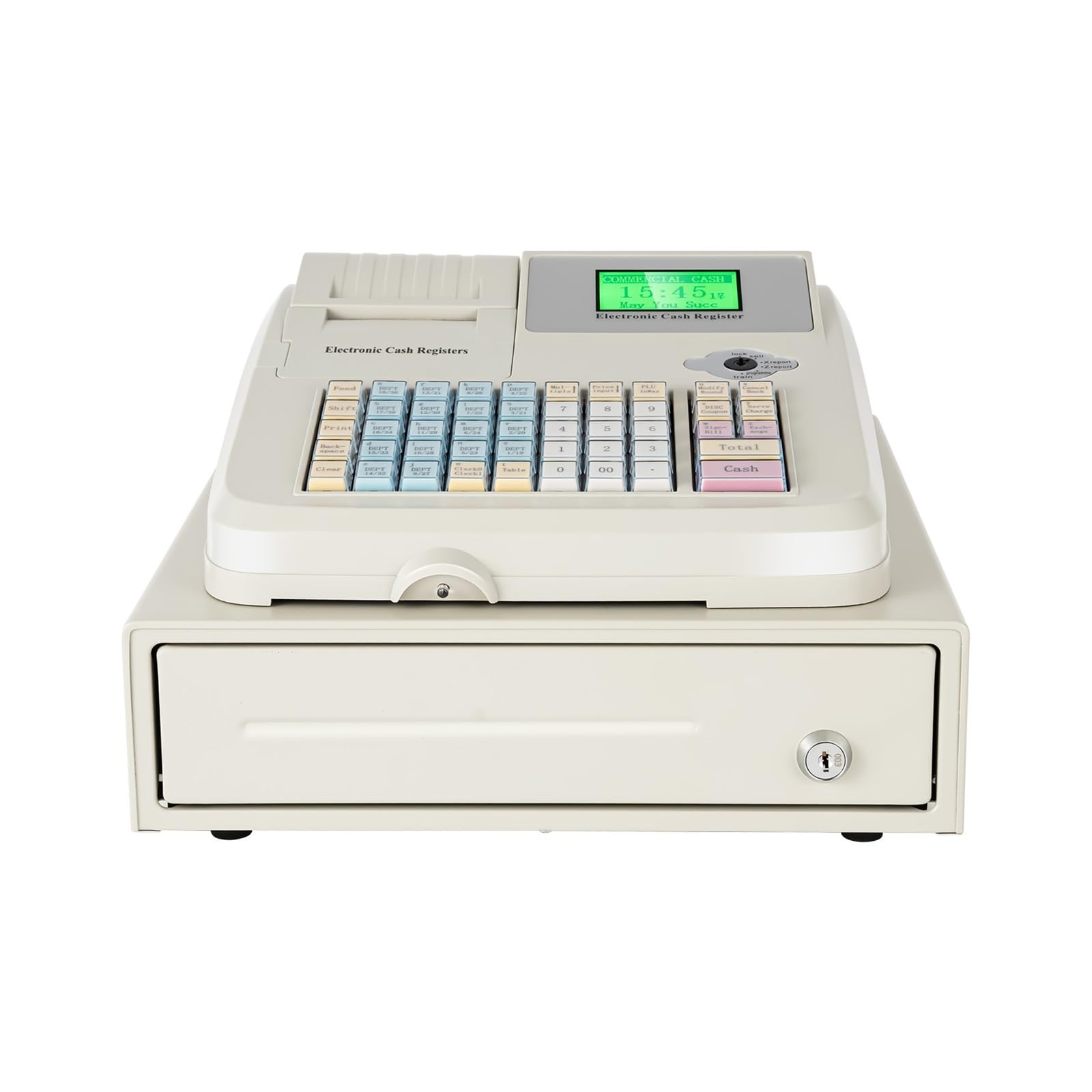 【プレゼント付】POS キャッシュレジスターセット(EPON) Amazon.co.jp: 電子キャッシュ レジスター、中小企業向け LCD