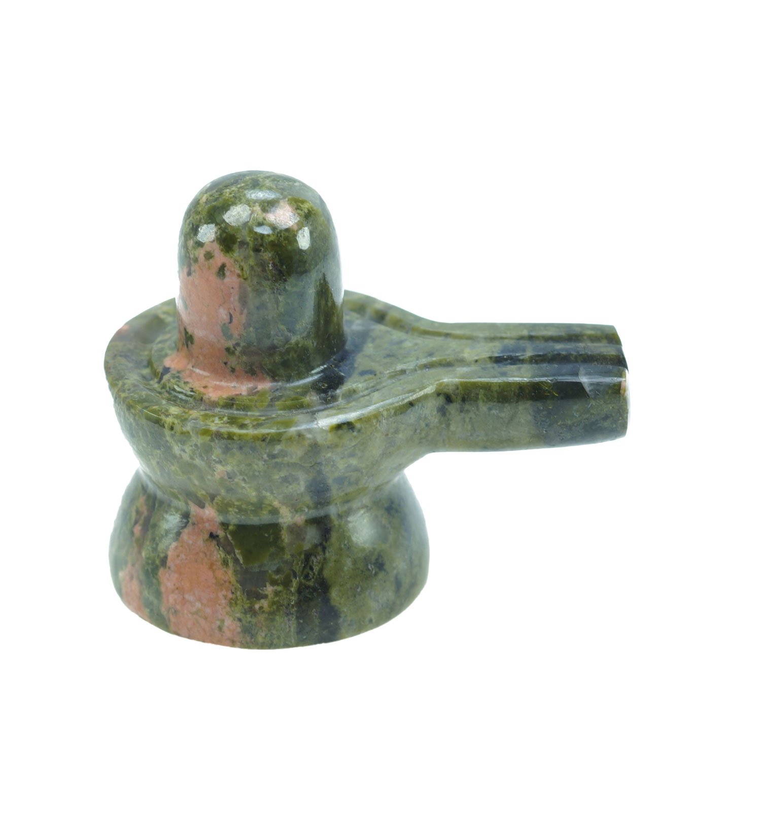 Shivling Statue Green Mixed (63 Grams), Gift Shivling Online, Shivling Cost, Maha Shiva Lingam