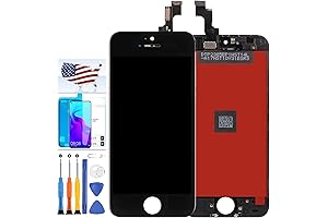 iPhone 5S Black Screen Replacement LCD Display +Repair Tools (Not Fit SE 2021/2022)