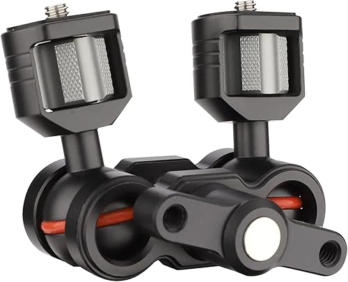 Miniatura 3 de Magic Arm with Double Ball Heads 360 Degree Rotation Articulating Arm for Gimbal Camera Cage,Field Monitor, Lights, Audio Recorders,Microphone,Audio