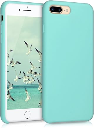kwmobile Funda para Apple iPhone 7 Plus / 8 Plus - Carcasa de [TPU] para tel?fono m?vil - Cover [Trasero] en [Menta]