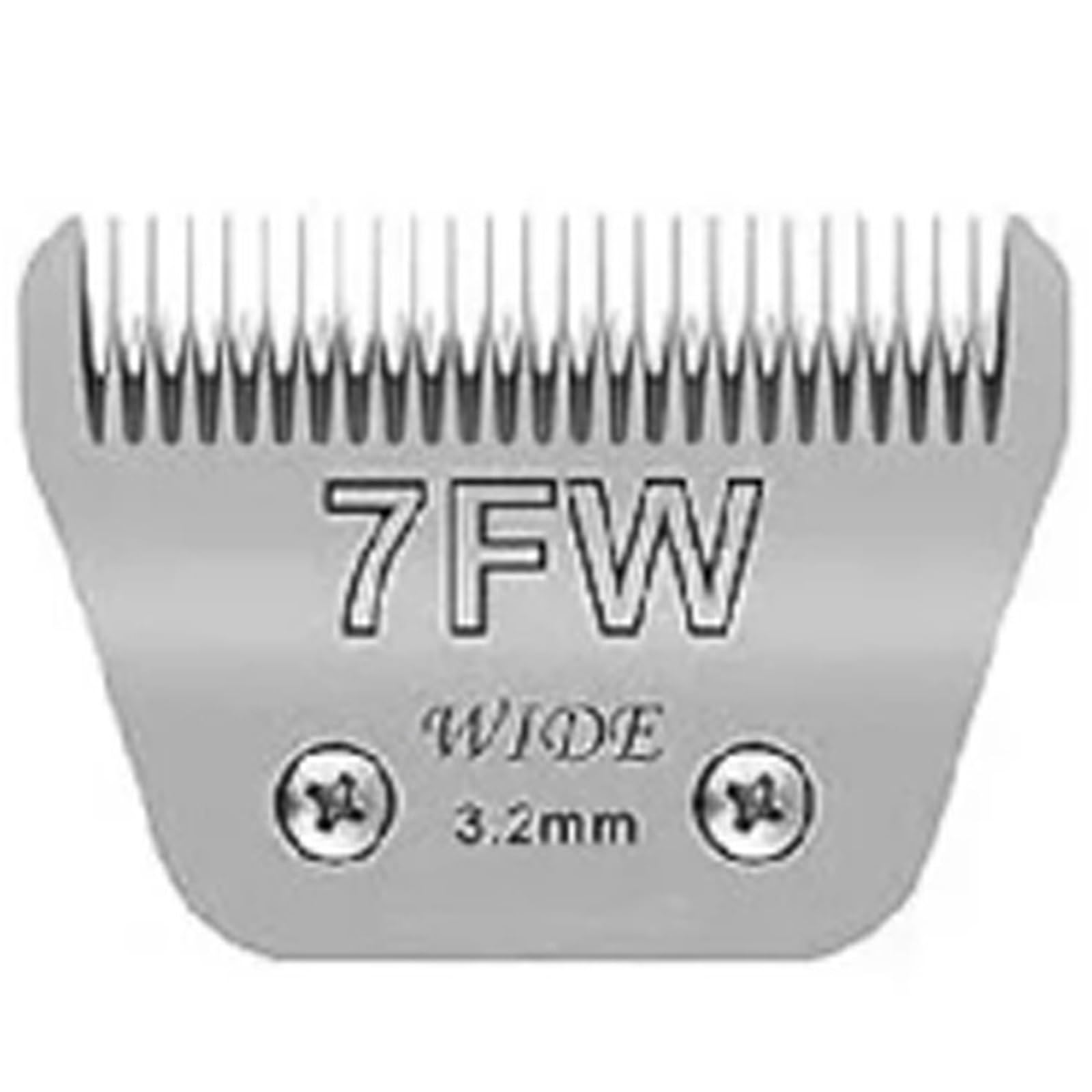 Cuchilla Ancha Desmontable for Animales, Compatible Con Andis, Compatible Con Wahl, KM Clippers, Cuidado De Mascotas, Perros, Ovejas, Caballos Y Cerdos(7FW)