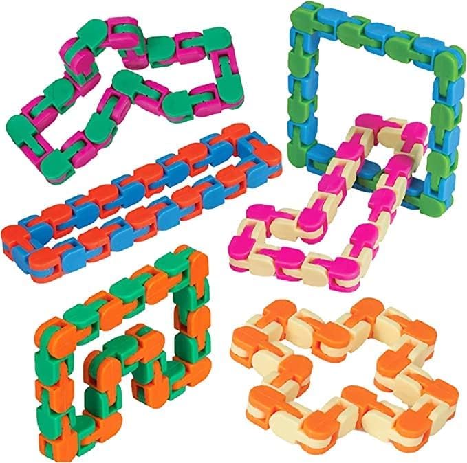 Venditer Juguetes Anti-estrés De Colores, Pulseras Sensoriales De Silicona Con Texturas Para Aliviar La Ansiedad, Ideal Para Niños Y Adultos Con Autismo O TDAH