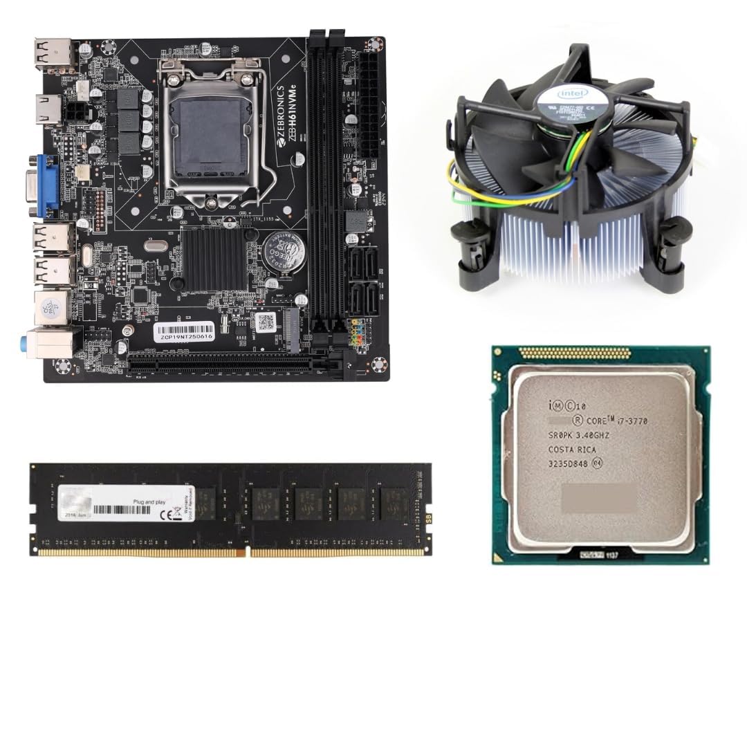Xtra Lyf H61 Motherboard Kit with Processor i7 3rd Gen + 16GB DDR3 RAM + CPU Fan (1 Year Replacement Warranty)-picture-16