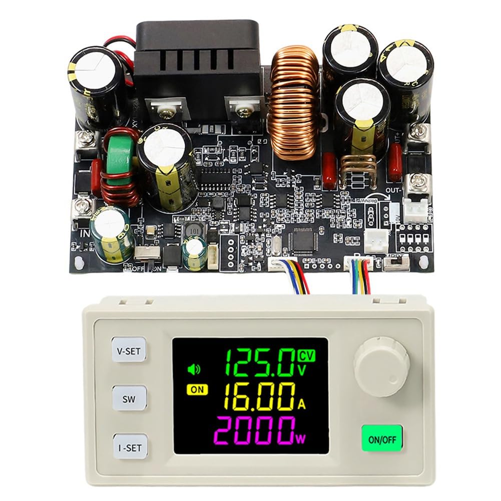 Ehwisbe Xy12522 Cnc Dc Adjustable Stabilized Power Supply Constant Voltage And Current Module 125V/2000W Color Screen Display