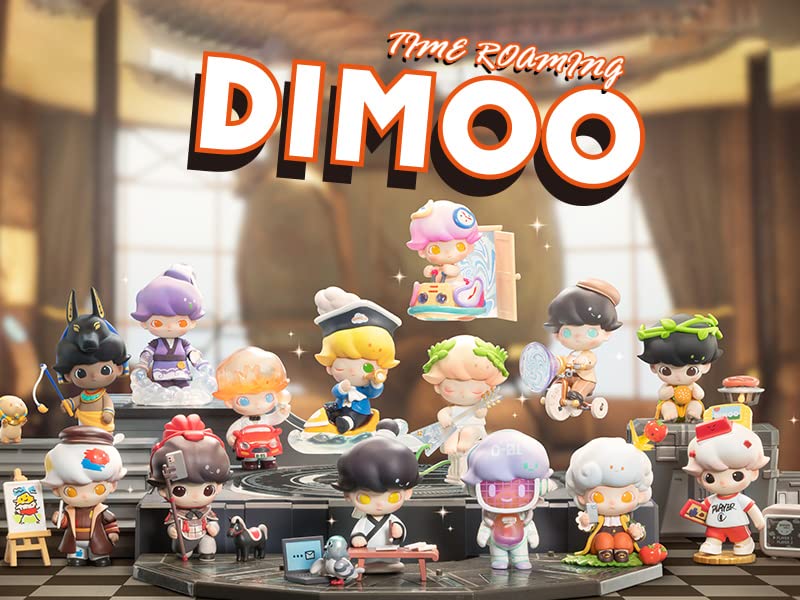 Amazon | POP MART DIMOO タイムローミング シリーズ ABS&PVC製