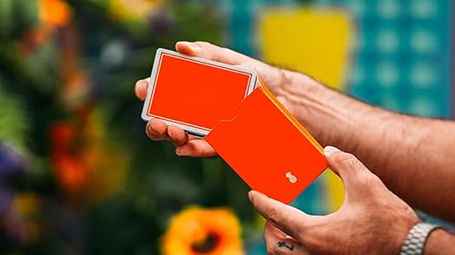 Miniatura 4 de Murphy's Magic Supplies, Inc. Naipes Summer NOC Pro Sunset (naranja)