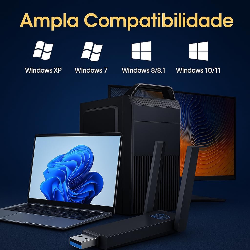 Adaptador Placa Wi-Fi USB 3.0 Dual Band: Review Após 7 Dias de Uso