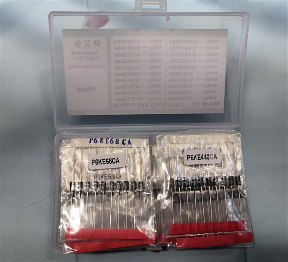 Kit diodi TVS P6KE6.8 A/CA 12-440V 200 PZ Transistor