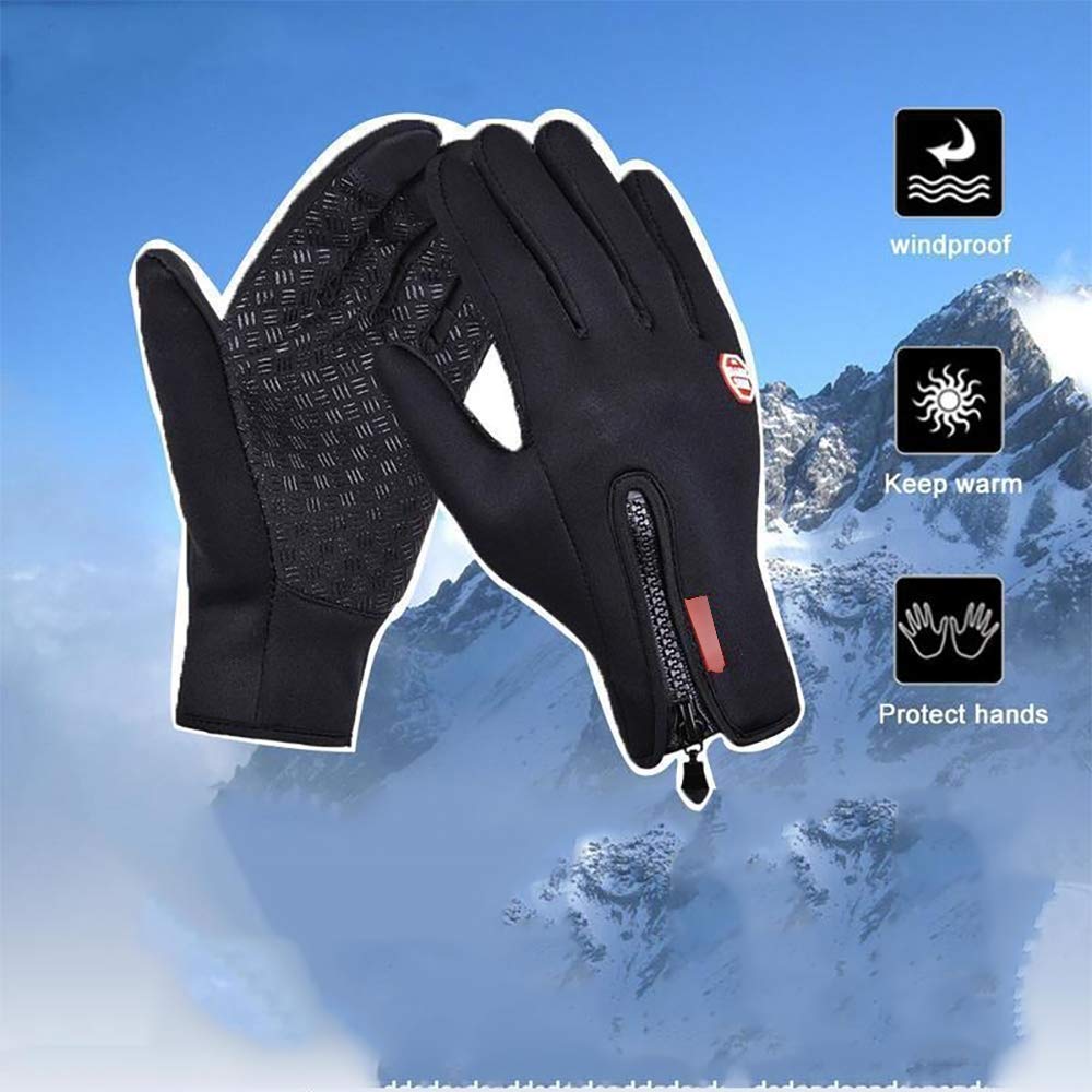 Weatlake ?Winter Sales? Warm Thermal Gloves Cycling Running Driving Gloves (PINK, M)