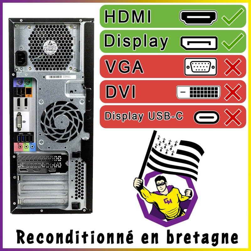 PC HP Z230 Gaming RTX 3050 i7-4770 RAM 32GB DDR3 1TB SSD Windows PC HP Z230 Gaming RTX 3050 i7-4770 RAM 32GB DDR3 1TB SSD Windows