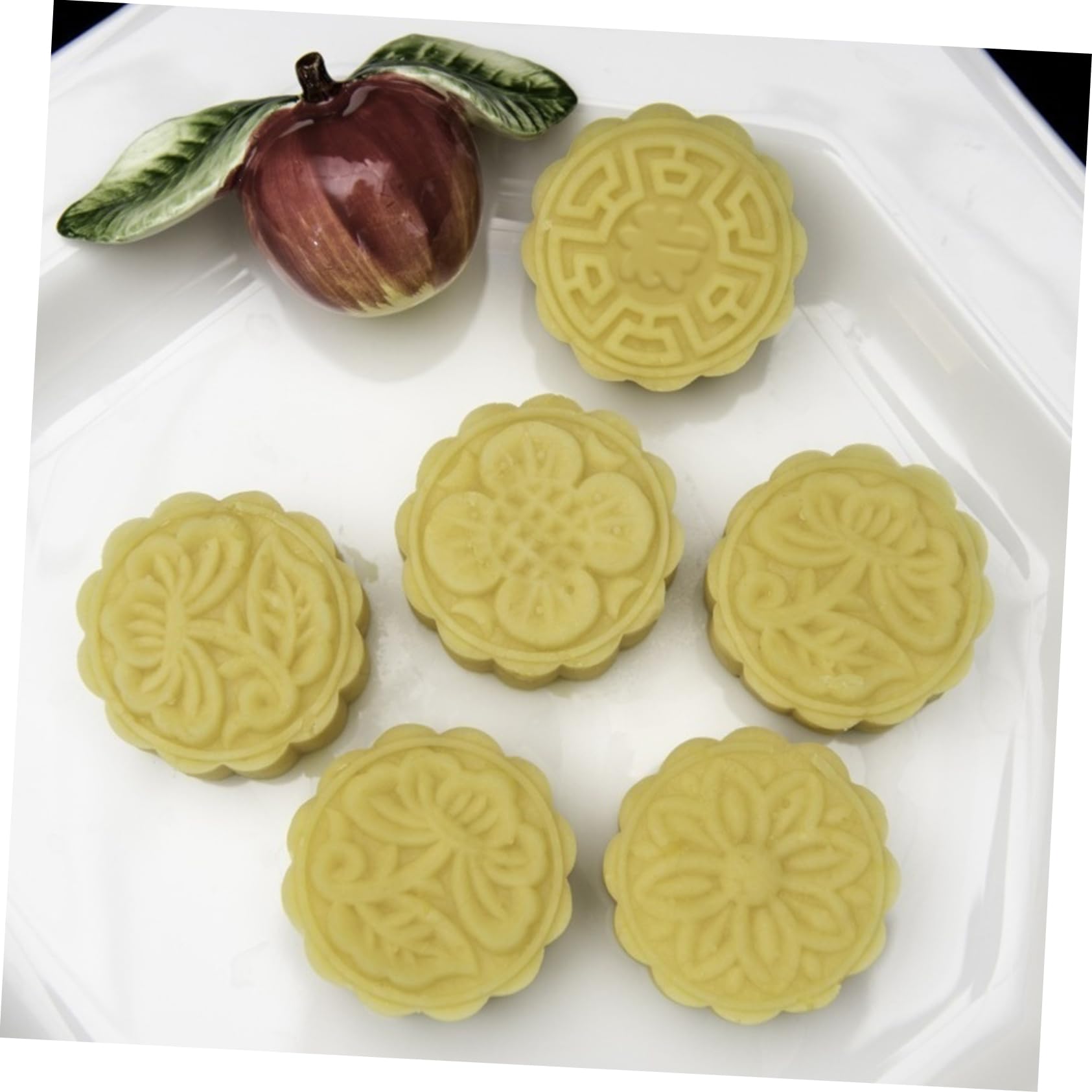 NUOBESTY 3pezzi Stampe Legno Naturale Per Ceramica Di Timbri Decorativi Per Fai Te Motivi Unici e Facile Utilizzo Accessori Per Artigianato Strumento Resistente e Pratico Per Decorazioni