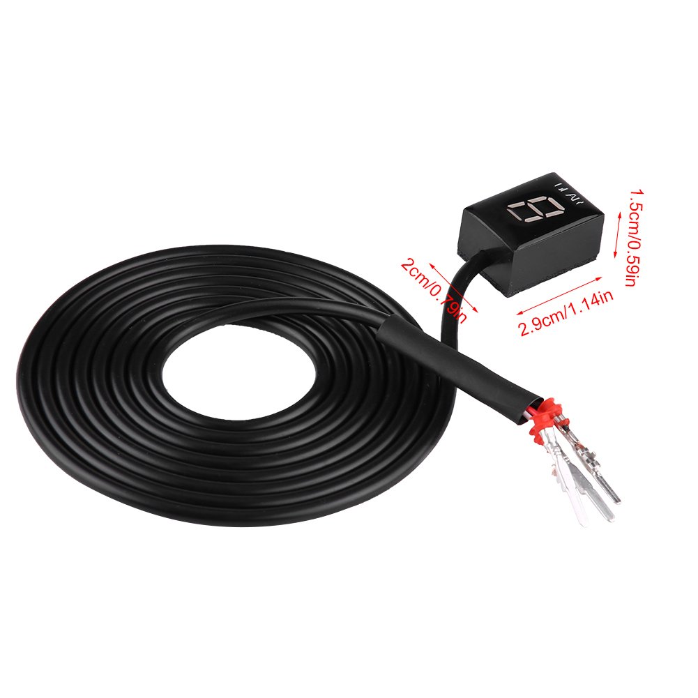 6-Gang-Digital-Ganganzeige Motorrad-ECU Steckmontage für CB400F CB500X CB650F