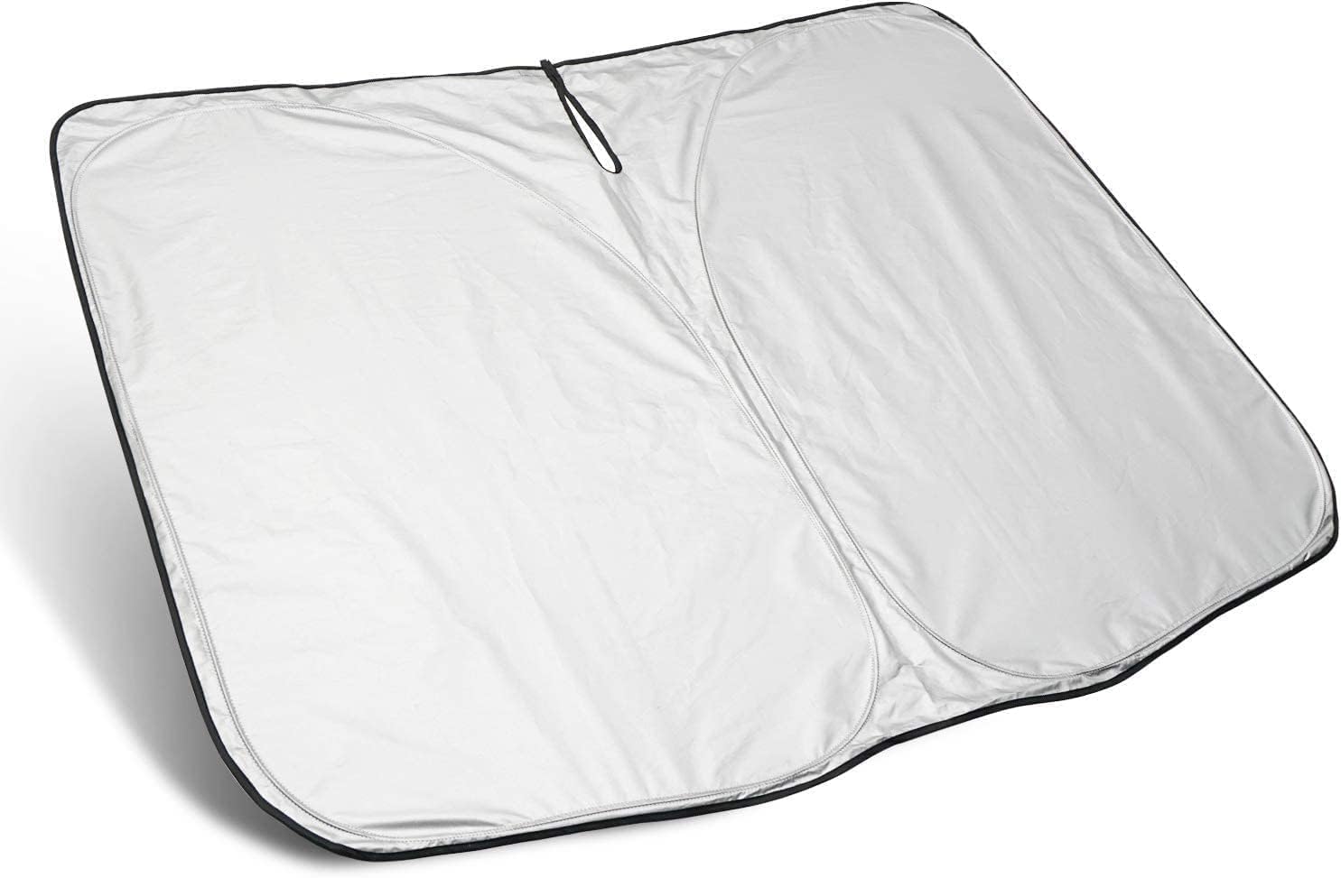 Tendine Parasole Auto, per VW Phaeton Finestrini Laterali Lunotto Parabrezza Completamente Ombreggianti Raggi UV a Blocco Cieco,A-Front Silver