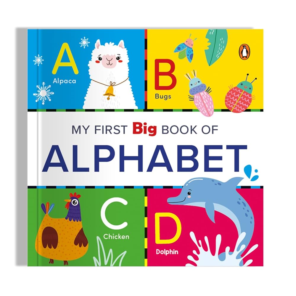 Amazon.com: My First Big Book of Alphabet: Illustrated Board