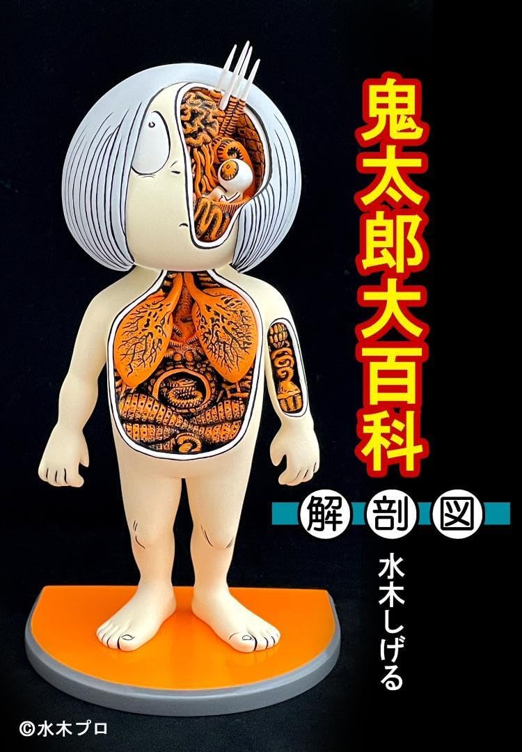 鬼太郎大百科　解剖図　ソフビ　スタンダード　ワンフェス2025夏　ロクでナシ玩具 鬼太郎大百科 解剖図 ソフビ スタンダード ワンフェス2025夏