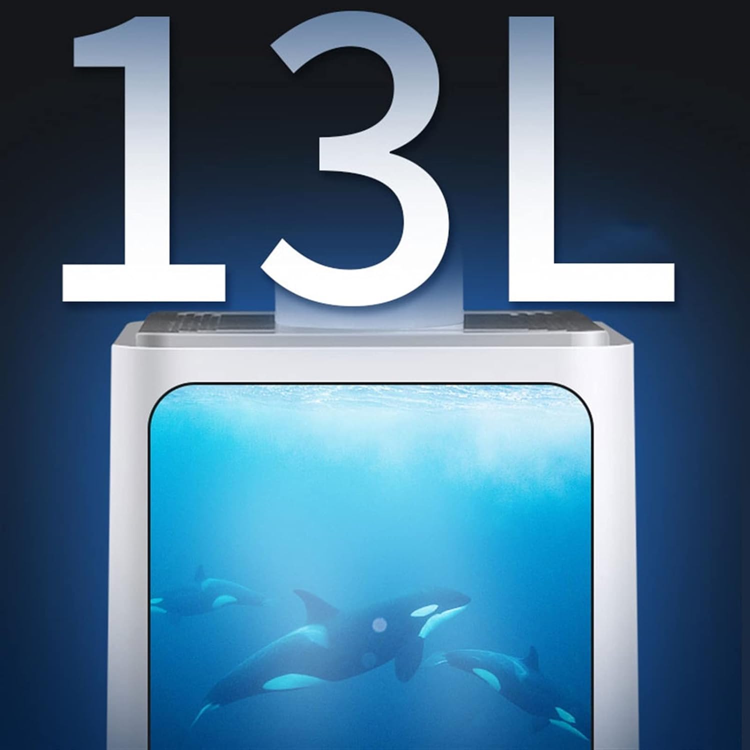 Household Silent Humidifier 13L Large Capacity Timing Humidifier - Smart Control with Humidistat Waterless Automatic Shut-Off Floor-Standing for Home Bedroom Baby