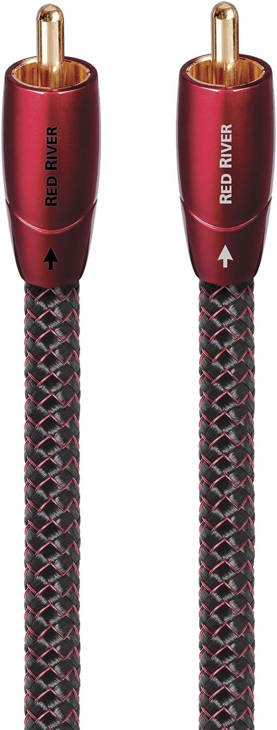 Câble Audio RCA 2 Connecteurs - Longueur 1m, 1.5m Ou 2m, Qualité HiFi, Câble Rond Blindé