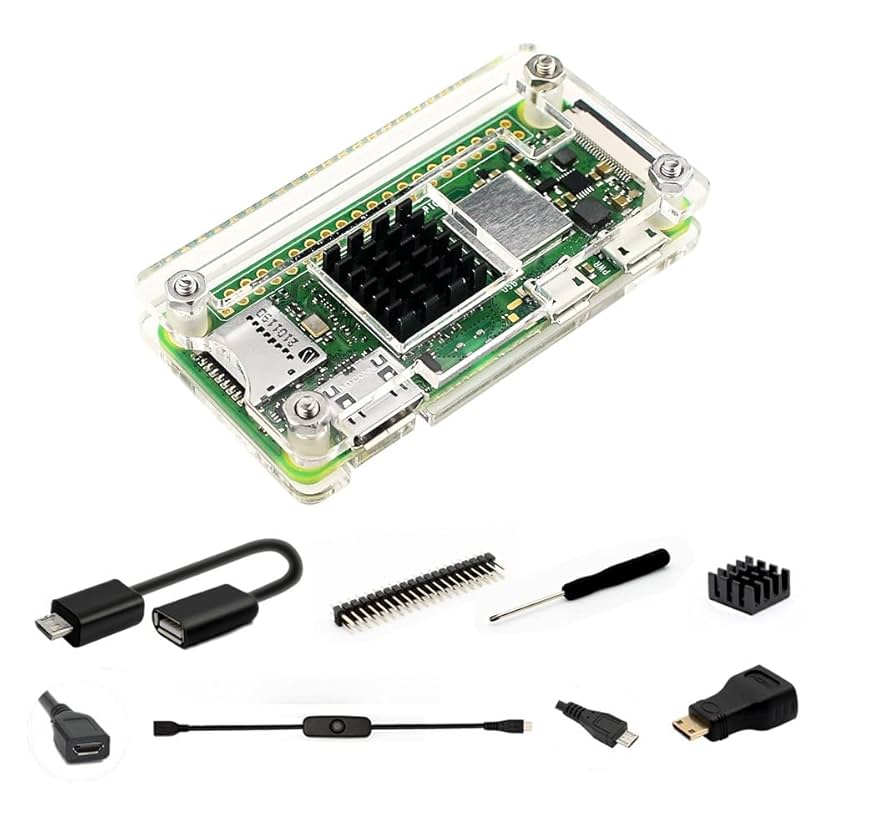Raspberry Pi zero2wとケースのセット Amazon | iUniker Raspberry Pi Zeroケース、Raspberry Pi Zero