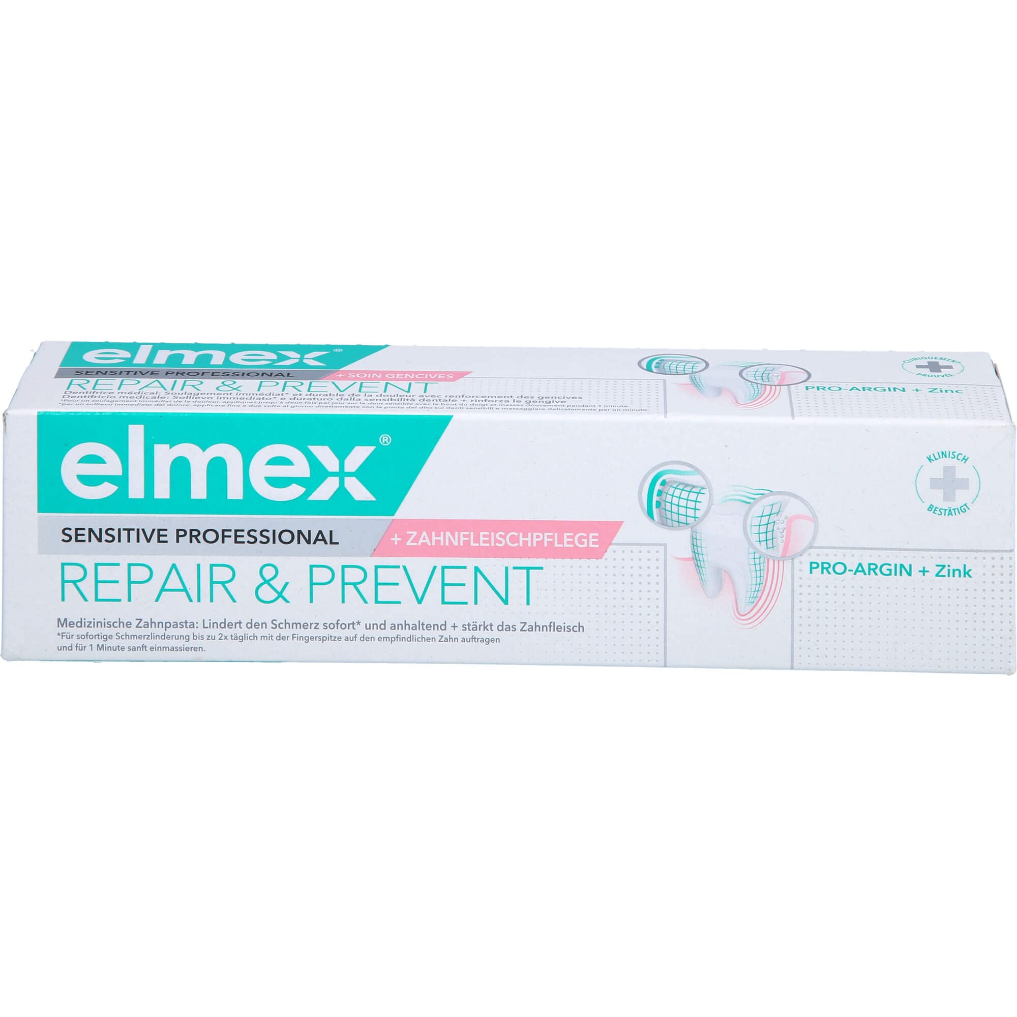 ELMEXZahnpasta Sensitive Professional Repair & Prevent, 1 x 75 ml - Zahncreme für schmerzempfindliche Zähne