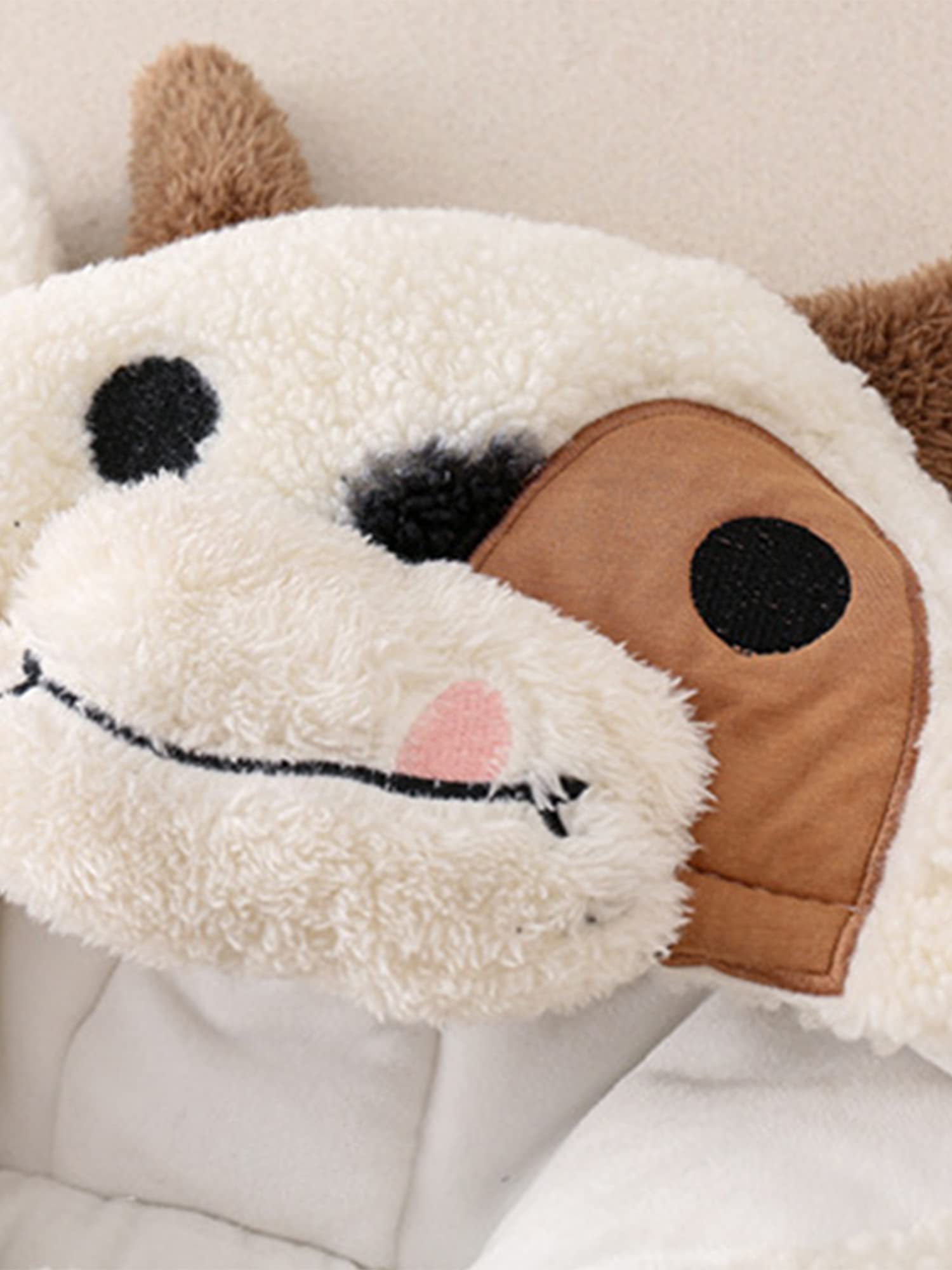 Grenouillère à capuche à manches longues pour bébé fille garçon imprimé vache dessin animé fermeture éclair vêtements cosplay costume