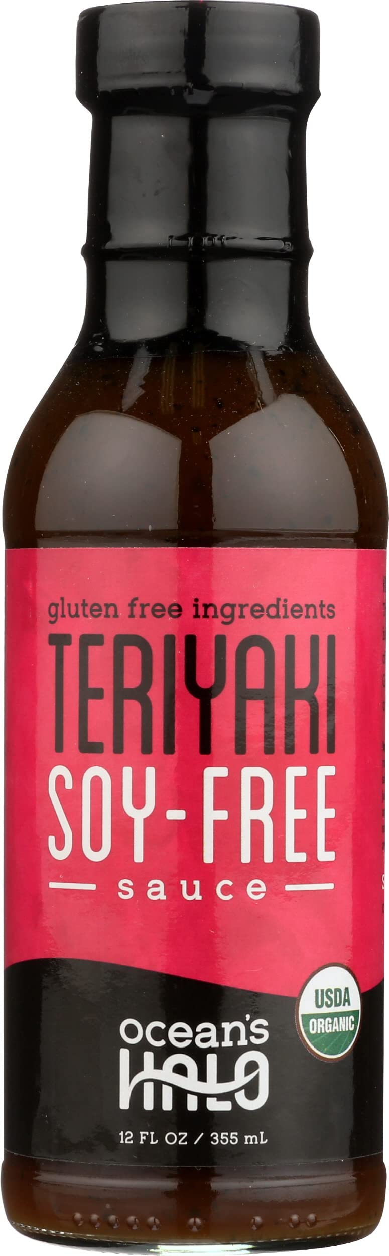 Teriyaki Sauce, Soy Free, Gluten Free, 12 Ounces (Pack Of 6)