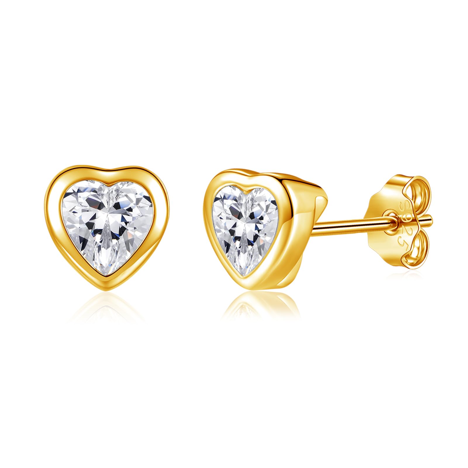 Estrellique Ohrringe Silber 925, Hypoallergen 925 Sterling S