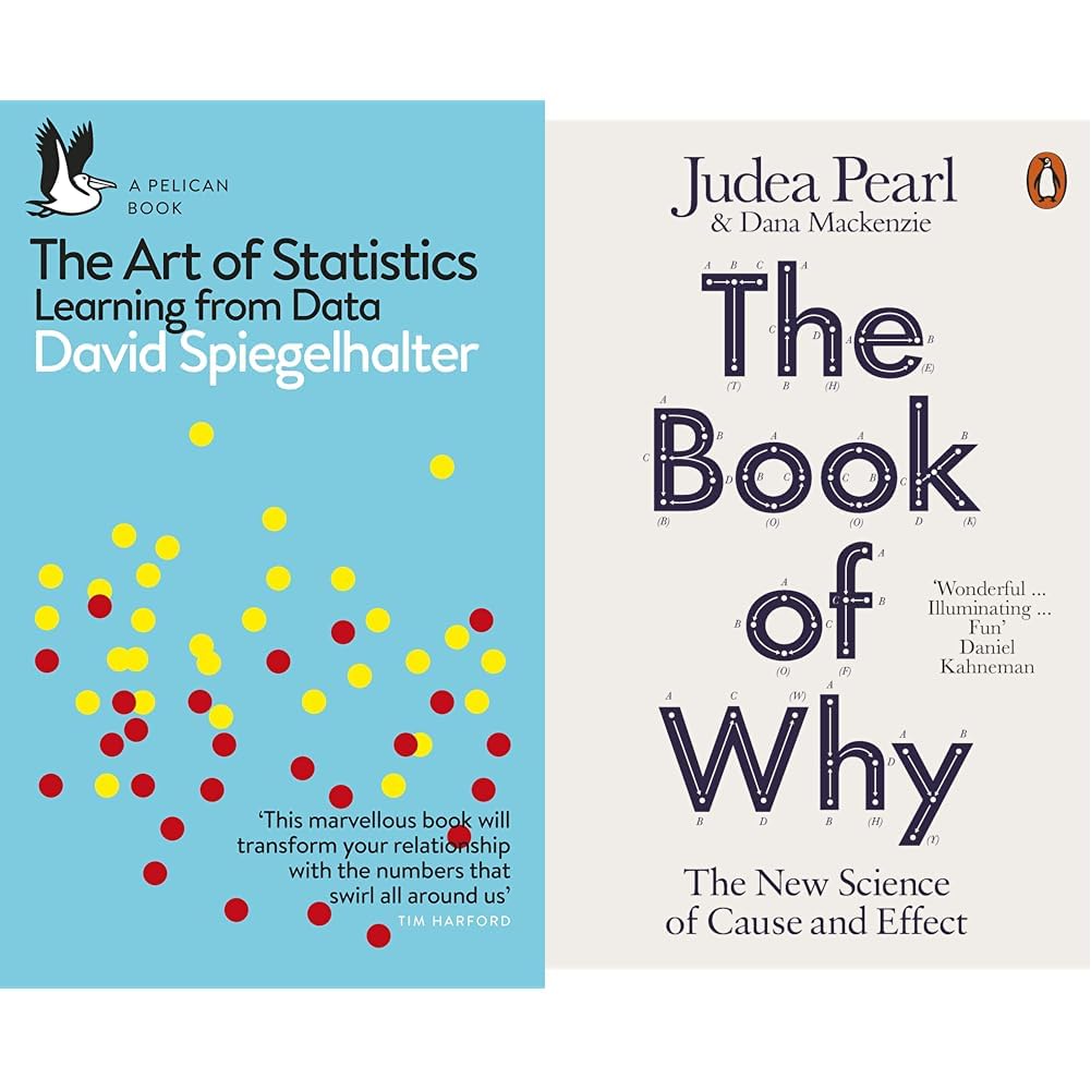 The Art of Statistics: Learning from Data (Pelican Books) & The Book of Why