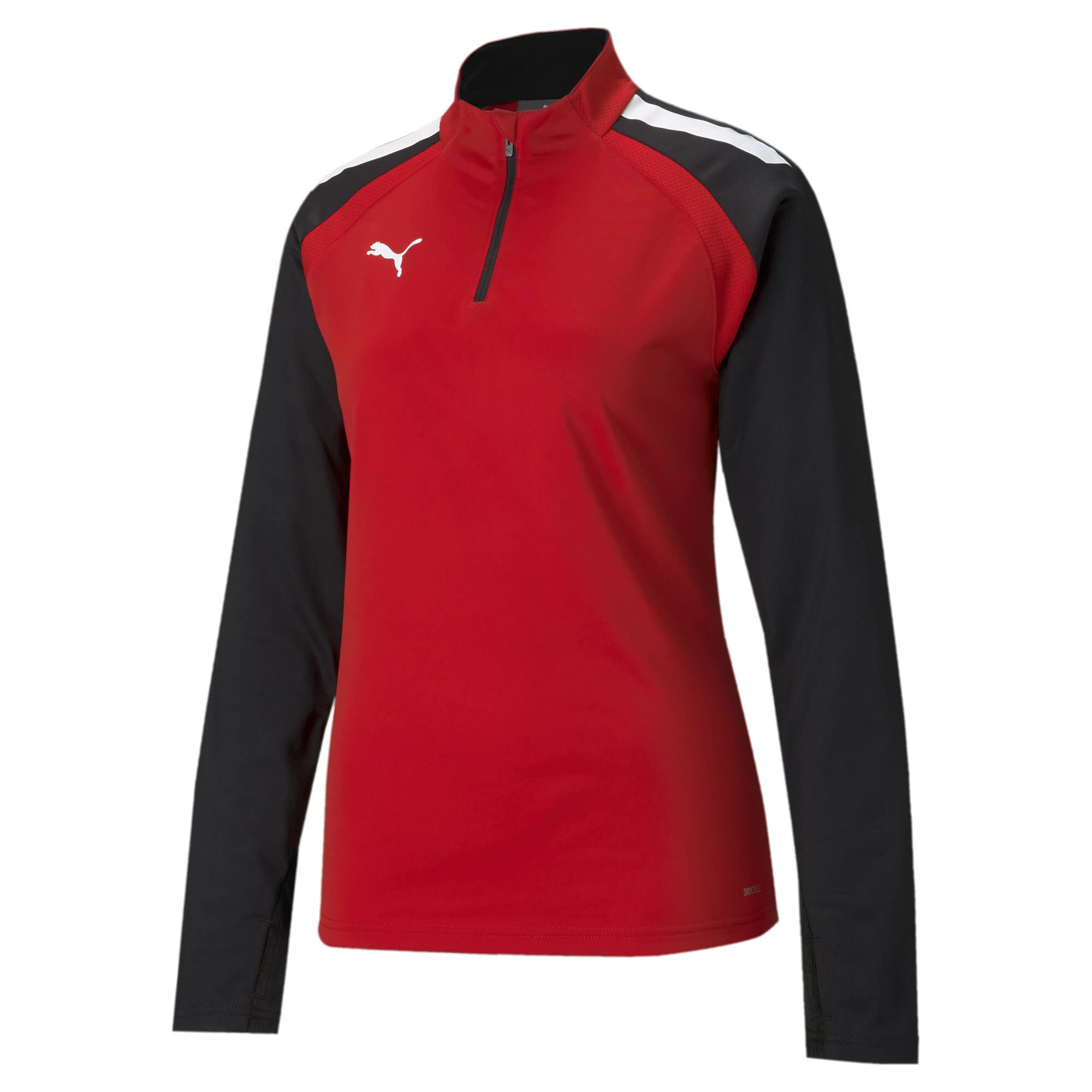 PUMA Herren teamLIGA Fußballtop mit viertellangem Reißverschluss