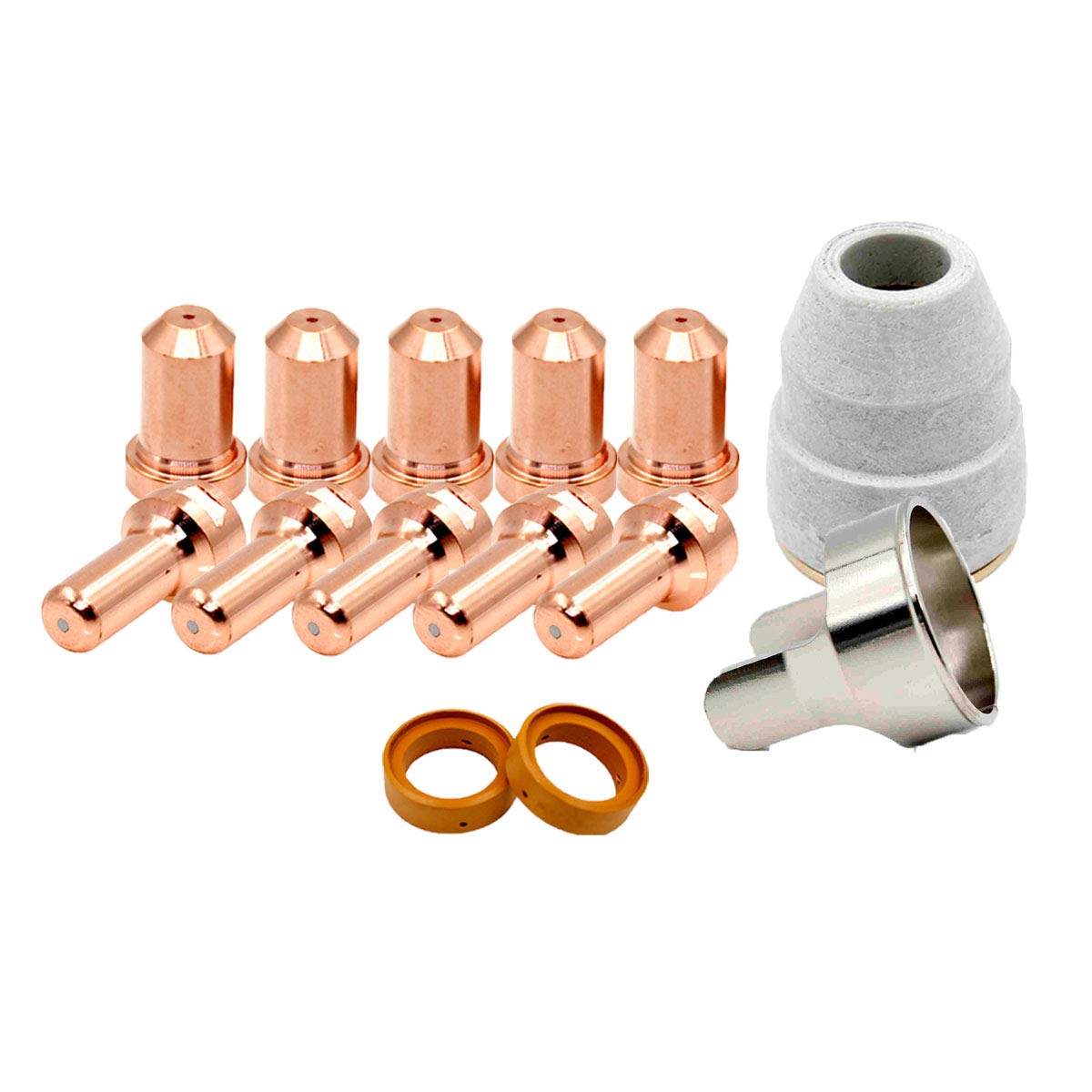 Plasma Electrode Tip for Lincoln Electric Tomahawk 625 Cutter LC40 Torch 14pcs