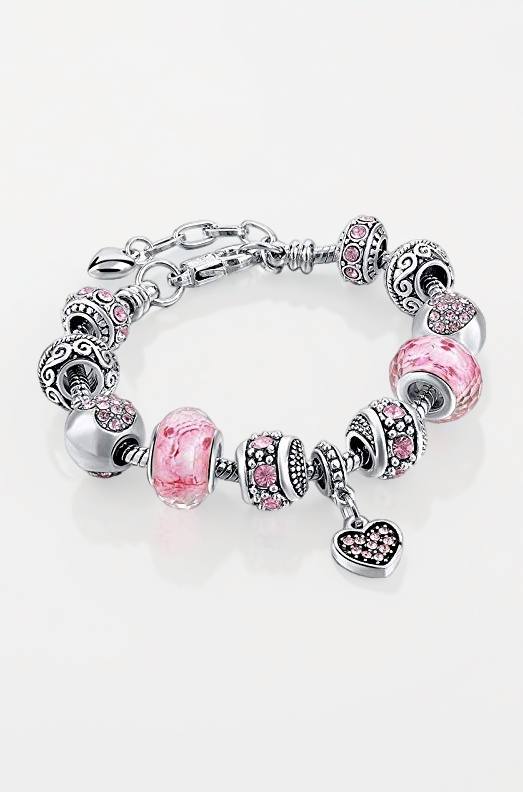 Valentine Gifts Jewellery for women Oxidised Stylish Latest Crystal Bracelet Bangle Jewellery For Girls and Women